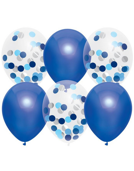 Ballonnenmix blauw